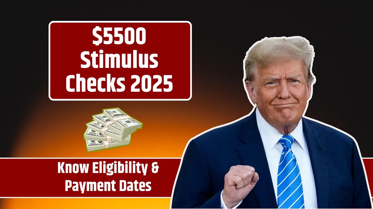 $5500 Stimulus Checks 2025
